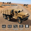 WPL B16 1/16 RC Military Truck RTR Beige
