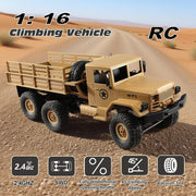 WPL B16 1/16 RC Military Truck RTR Beige