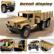 WPL B16 1/16 RC Military Truck RTR Beige
