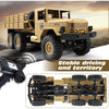 WPL B16 1/16 RC Military Truck RTR Beige