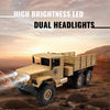 WPL B16 1/16 RC Military Truck RTR Beige