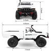 WPL C24 1/16 RC Pick-up Truck RTR White