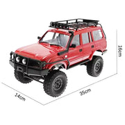 WPL 1/16 4WD Truck RTR RC Crawler (Red)