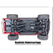 WPL 1/16 RC Hilux Truck (Off Road) [Red]