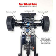 WPL 1/10 Suzuki Carry Brushless RTR Drift Car