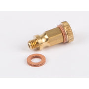 Wilesco 1502 Oiler Filler Cap Complete With Screw (Polished Brass)