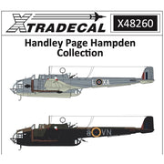 Xtradecal 48260 1/48 Handley-Page Hampden Collection Decals