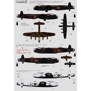 Xtradecal 72093 1/72 617 (Dambusters) Squadron 1943-2008 History (10) Avro Lancaster B.I/III ED906 AJ-J Fl.Lt D.J.H Maltby