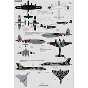 Xtradecal 72093 1/72 617 (Dambusters) Squadron 1943-2008 History (10) Avro Lancaster B.I/III ED906 AJ-J Fl.Lt D.J.H Maltby