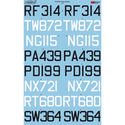 Xtradecal 72256 1/72 Post War Avro Lancaster 1946 1950 (8)