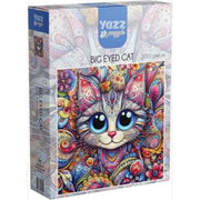 Yazz 3892 Big Eyed Cat 1023pc Jigsaw Puzzle