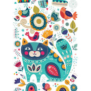 Yazz 3896 Cat & Birds 1000pc Jigsaw Puzzle