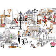 Yazz 3898 Paris 1000pc Jigsaw Puzzle