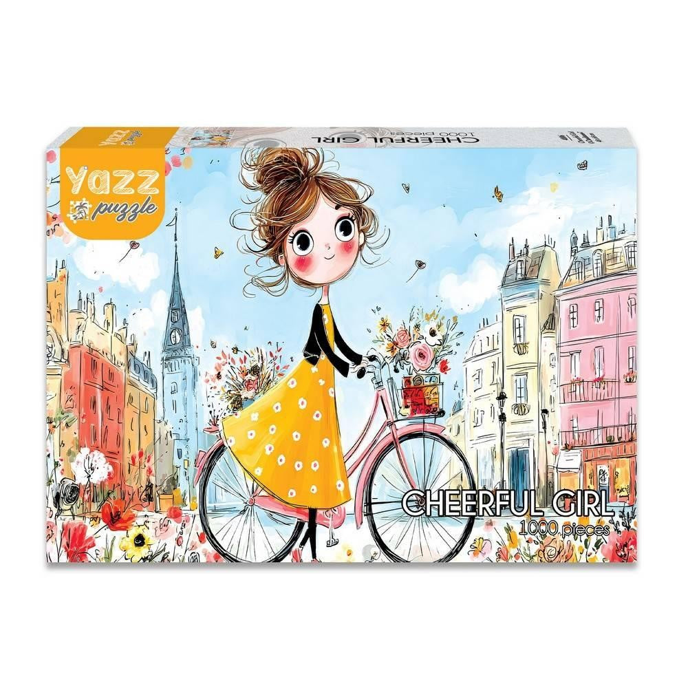 Yazz 4006 Cheerful Girl 1000pc Jigsaw Puzzle | Buy Online Now at