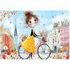 Yazz 4006 Cheerful Girl 1000pc Jigsaw Puzzle