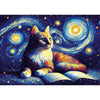 Yazz 4011 Starry Cat 1000pc Jigsaw Puzzle
