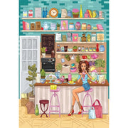 Yazz 4016 Cozy Caf‚àö¬© 1000pc Jigsaw Puzzle