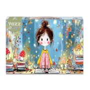 Yazz 4017 Girl & Books 1000pc Jigsaw Puzzle