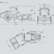 Yi Gong 1/50 R/C Road Roller