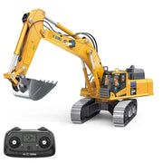 Yi Gong 520-Pro 1/50 R/C Screw Excavator (Soft Rubber Tracks + Black Metal Tracks)