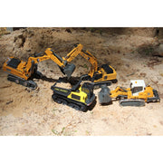 Yi Gong 520-Pro 1/50 R/C Screw Excavator (Soft Rubber Tracks + Black Metal Tracks)