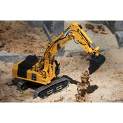 Yi Gong 520-Pro 1/50 R/C Screw Excavator (Soft Rubber Tracks + Black Metal Tracks)