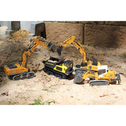 Yi Gong 1/50 R/C Crawler Loader (Soft Rubber Tracks + Black Metal Tracks)