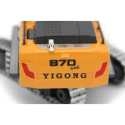 Yi Gong 1/50 R/C Screw Excavator (Soft Rubber Tracks + Black Metal Tracks)