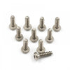 Yeah Racing 3x10mm Titanium Hex Socket Button Head Coarse Thread Screws - 10pcs