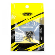 Yeah Racing 3x10mm Titanium Hex Socket Button Head Coarse Thread Screws - 10pcs