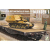 Zimi Model 35077 1/35 10.5cm scale leFH-18/4 auf Geschutzwagen Lrs.[f][Becker] German 50-ton Type SSy45 flatcar schwerer platformwagen