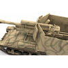 Zimi Model 35077 1/35 10.5cm scale leFH-18/4 auf Geschutzwagen Lrs.[f][Becker] German 50-ton Type SSy45 flatcar schwerer platformwagen