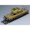 Zimi Model 35077 1/35 10.5cm scale leFH-18/4 auf Geschutzwagen Lrs.[f][Becker] German 50-ton Type SSy45 flatcar schwerer platformwagen