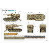 Zimi Model 35077 1/35 10.5cm scale leFH-18/4 auf Geschutzwagen Lrs.[f][Becker] German 50-ton Type SSy45 flatcar schwerer platformwagen