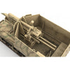 Zimi Model 35077 1/35 10.5cm scale leFH-18/4 auf Geschutzwagen Lrs.[f][Becker] German 50-ton Type SSy45 flatcar schwerer platformwagen