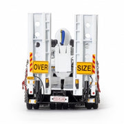 Drake Collectables ZT09342 4x8 and 2x8 Swingman Trailer - White/Black