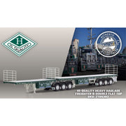 Drake Collectibles 1/50 Freighter B Double Flat Top-Hi-Quality Heavy Haulage