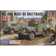 Andy's Hobby HQ 1/35 M3 and M3A1 US WWII Halftrack Model Kit