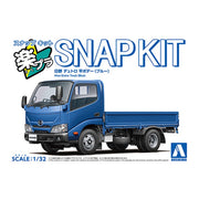 Aoshima 006723 1/32 Snap Hino Dutro Truck Blue
