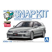 Aoshima 006940 1/32 Snap Honda DC2 Integra Type R Vogue Silver Metallic