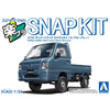 Aoshima 1/32 Snap Subaru Sambar Truck Custom Wheels Blue Gray