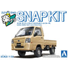 Aoshima 1/32 Snap Subaru Sambar Truck Custom Wheels Khaki