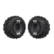 Arrma dBoots Chevron MT Tyre Set Glued Gun Metal