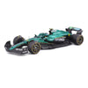 Bburago 28070A 1/24 Aston Martin AMR 25 No.14 Fernando Alonso with Helmet and Showcase