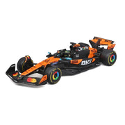 Bburago 38249P 1/43 McLaren MCL 39 No.81 Oscar Piastri with Helmet and Showcase