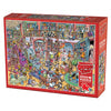 Cobble Hill Doodle Town Bookshop Bedlam 1000pc Jigsaw Puzzle