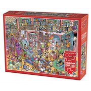 Cobble Hill Doodle Town Bookshop Bedlam 1000pc Jigsaw Puzzle