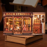 CuteBee Bach String DIY Book Nook Kit