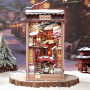 CuteBee Kyoto Snow Whisper DIY Book Nook Kit