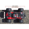 Maverick Atom 1/18 4WD Electric RC Truck Red MV150501